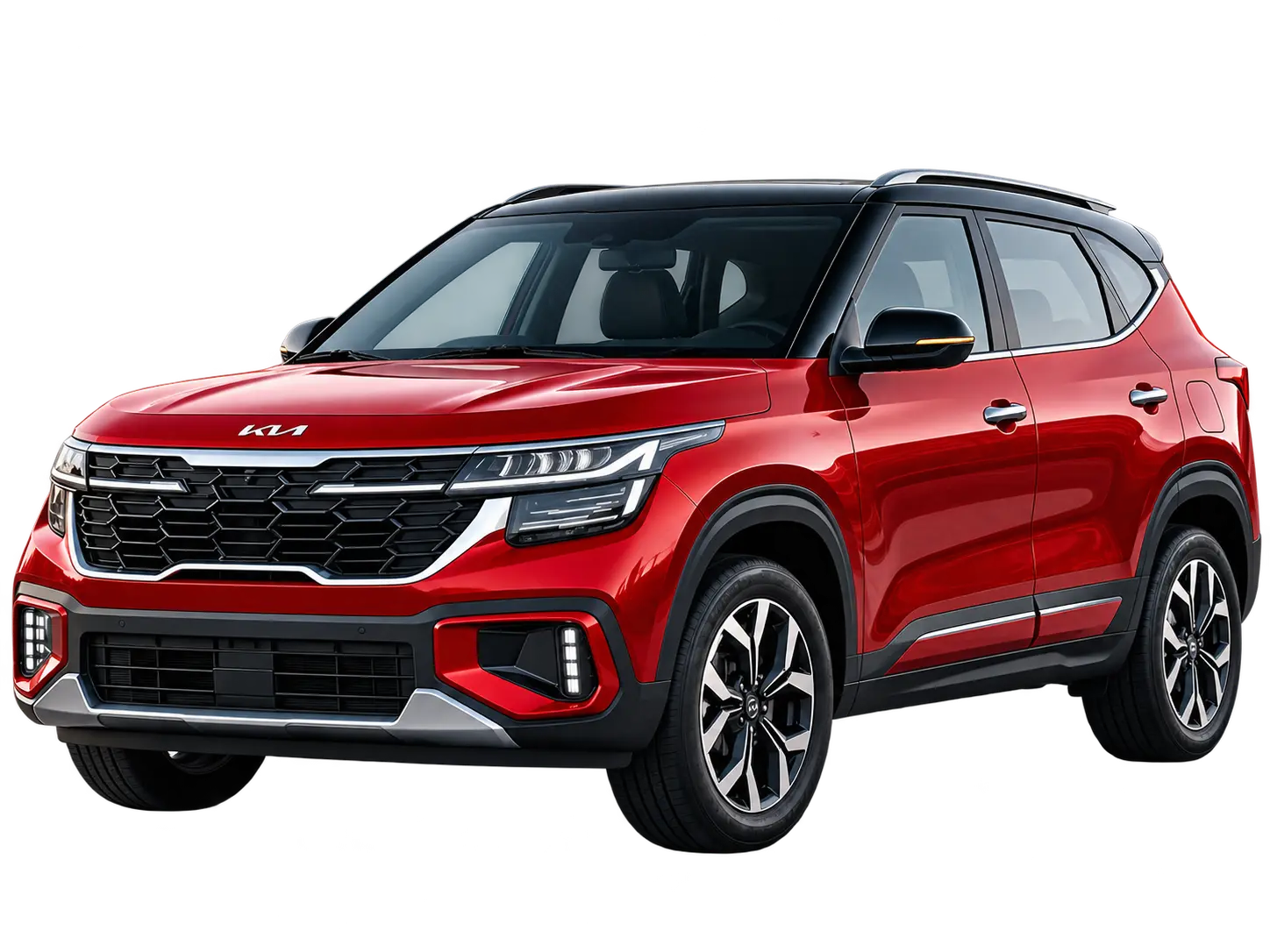 Kia Seltos roja